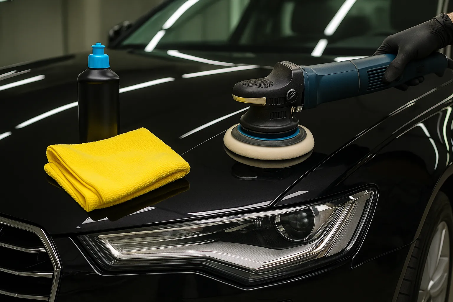 تلميع سيارات