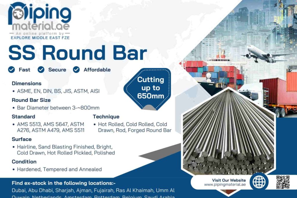 Everything You Need to Know About SS Round Bar for Manufacturing