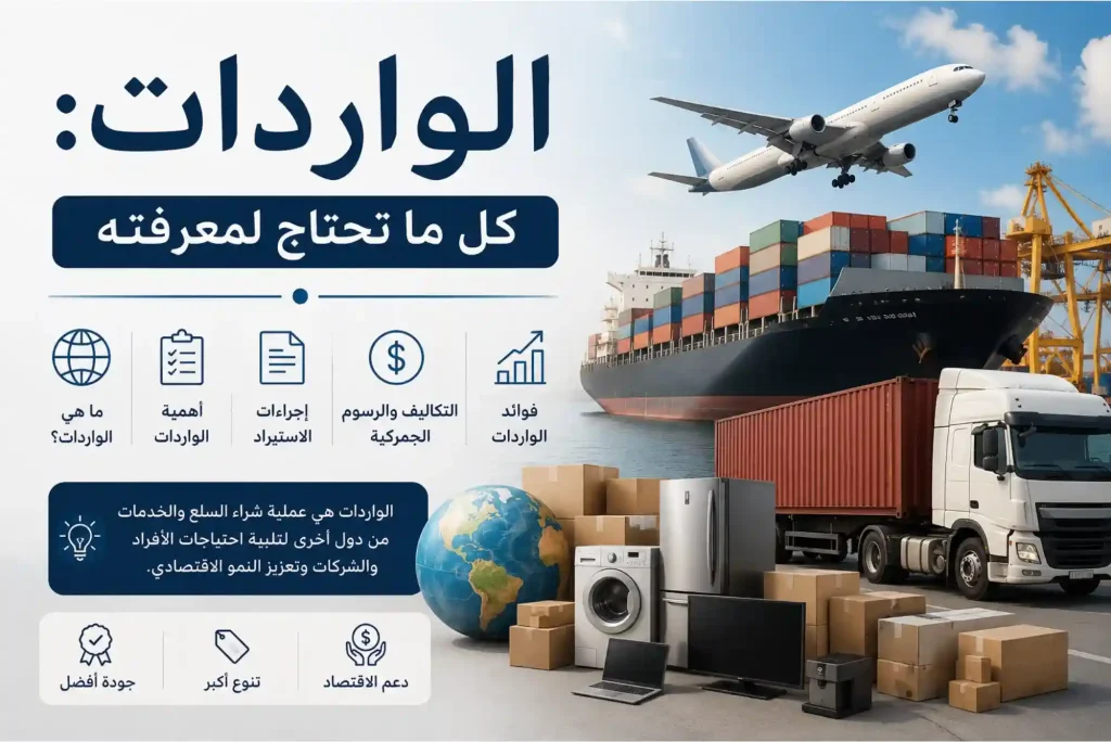 الواردات كل ما تحتاج لمعرفته