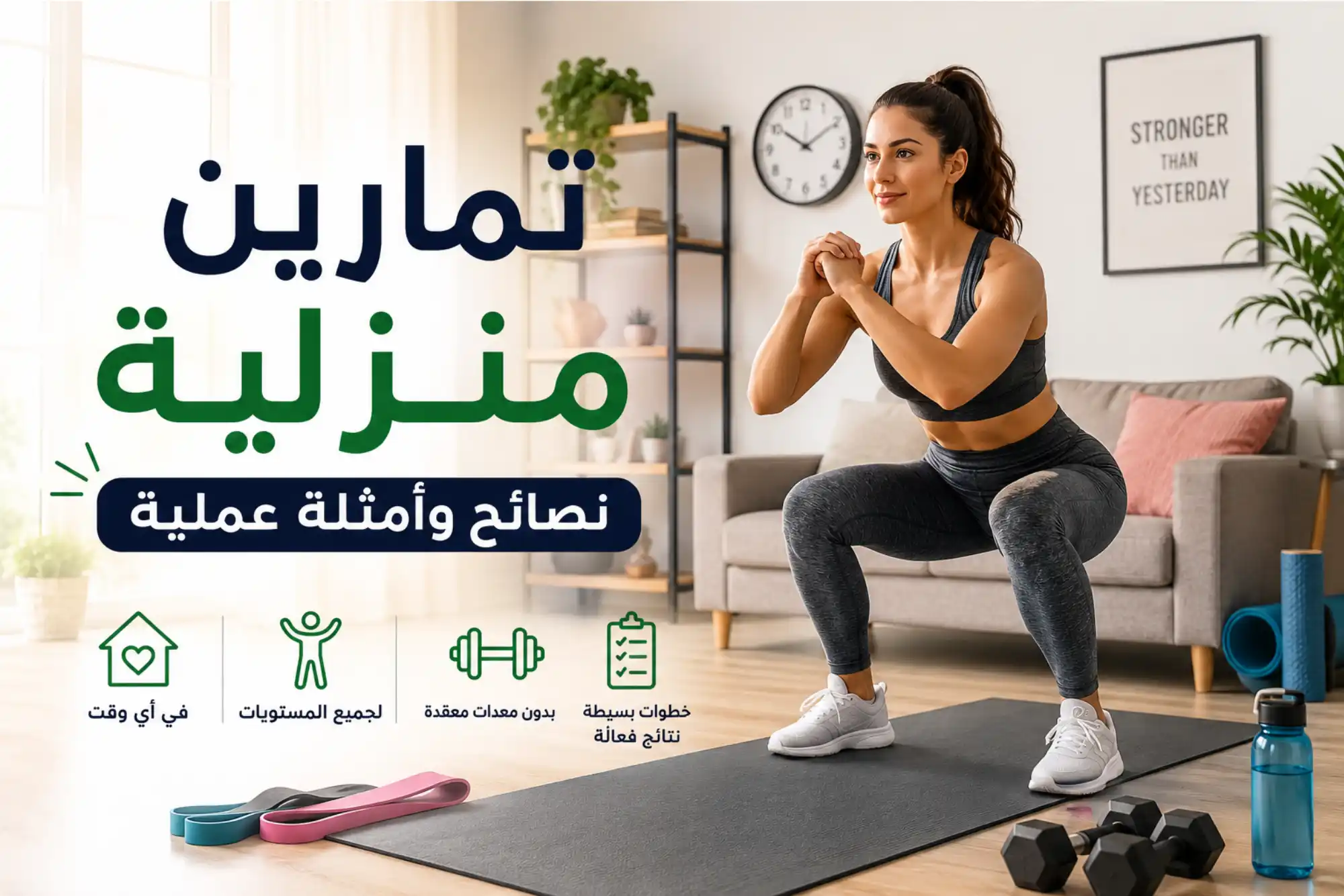 تمارين منزلية نصائح وأمثلة عملية